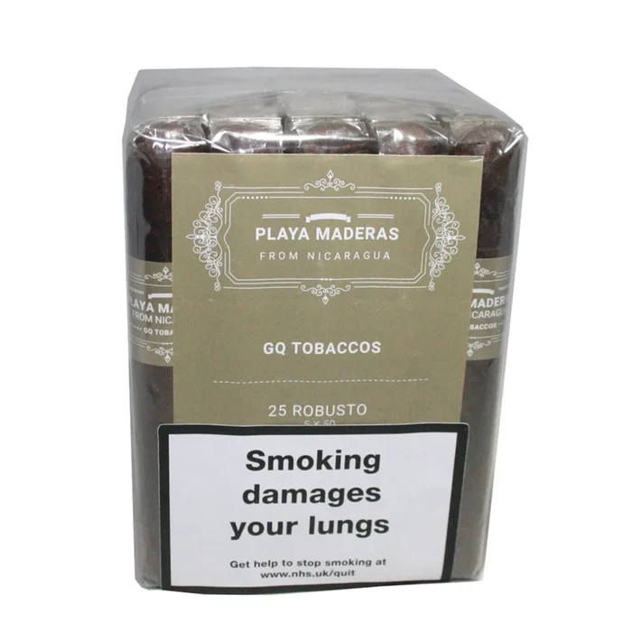 GQ Tobaccos – Playa Maderas – Robusto – Bundle of 25 Cigars