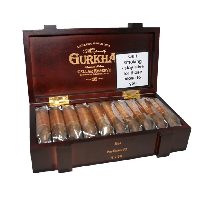 Gurkha – Cellar Reserve 18 Year Old – Koi Perfecto Cigars Box of 20