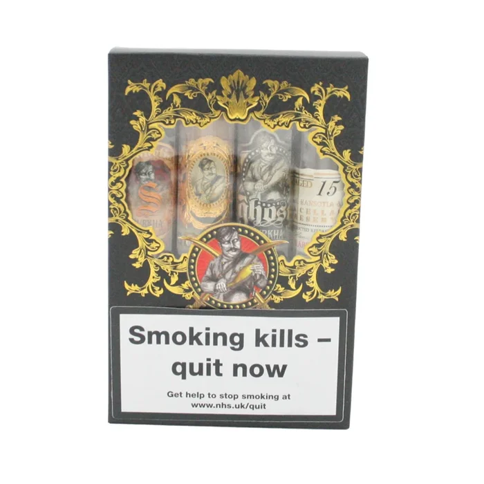 Gurkha – Robusto Sampler – Pack of 4 Cigars – 4 For the Price of 3