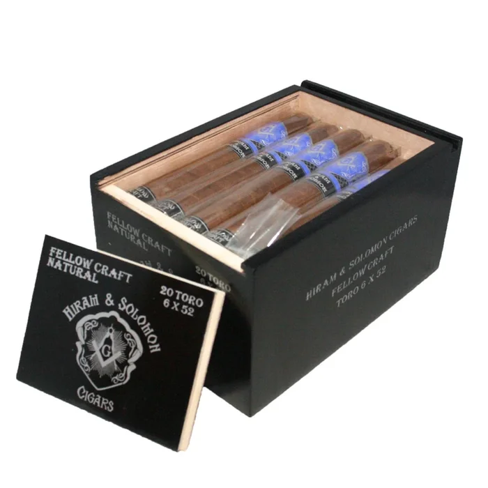 Hiram & Solomon – Fellow Craft – Toro – Box of 20 Cigars