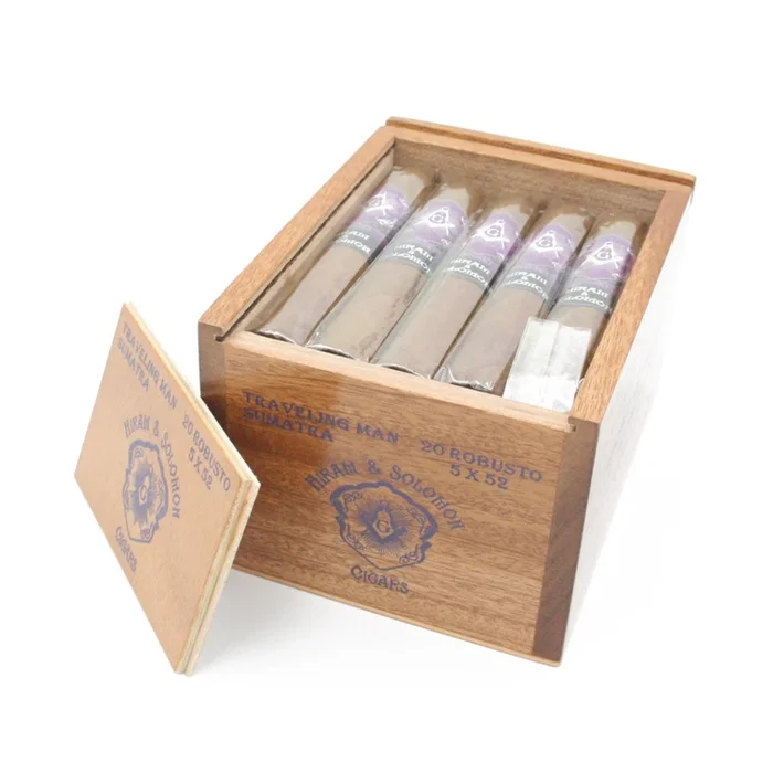 Hiram & Solomon – The Traveling Man – Robusto – Box of 20 Cigars