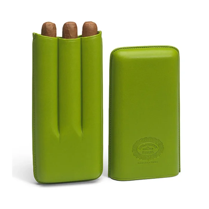 Hoyo de Monterrey Leather Case with 3 Epicure No 1 Cigars