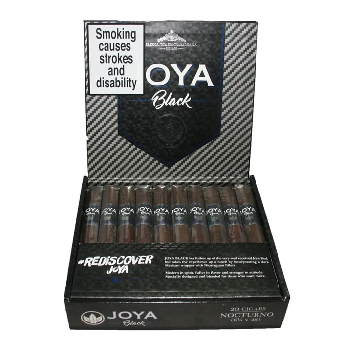 Joya De Nicaragua – Joya Black – Nocturno – Box of 20 Cigars