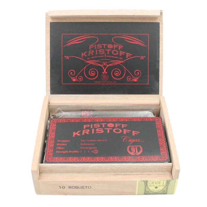 Kristoff – Pistoff – Robusto – Box of 10 Cigars