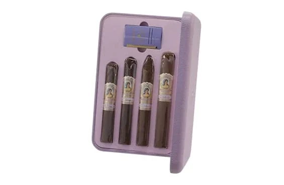 La Aroma De Cuba Noblesse 4 Cigar Sampler and S.T. Dupont