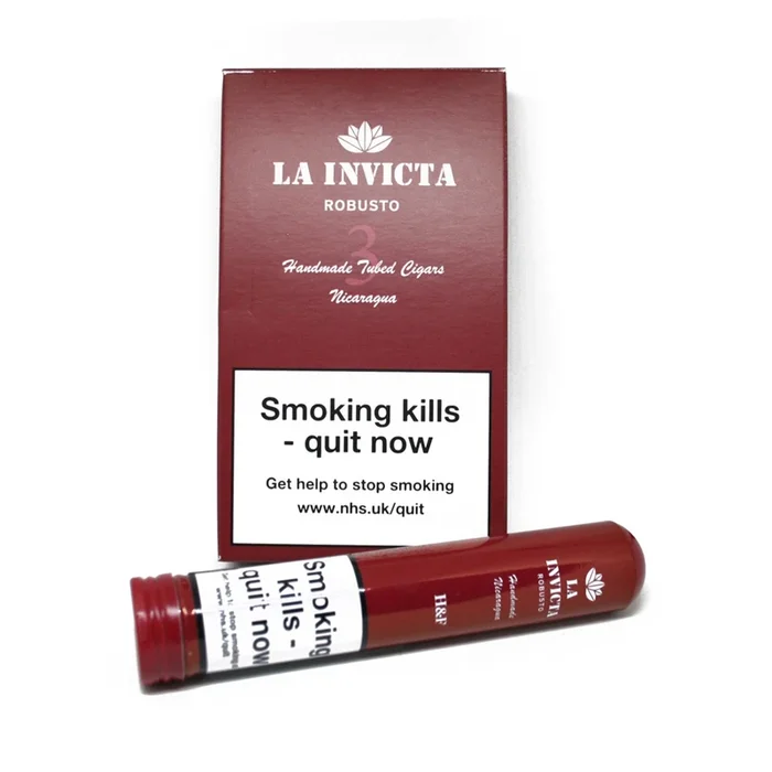 La Invicta Nicaraguan Robusto – Tubed Cigar – Pack of 3