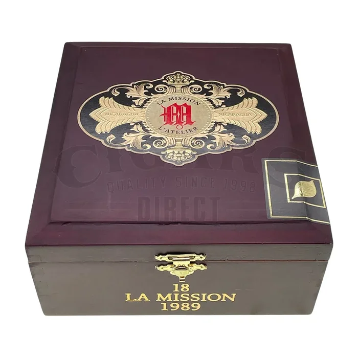 Latelier La Mission 1989 Double Robusto Box Press