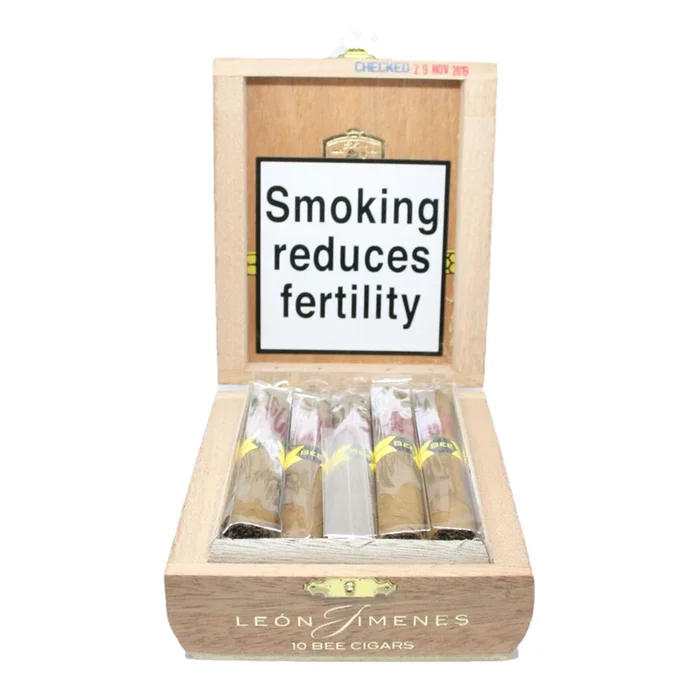 Leon Jimenes – Petit Corona Bee (Honey) – Box of 10 Cigars