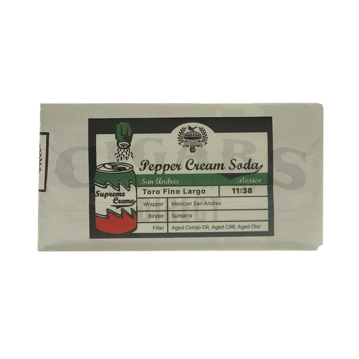 Lost and Found Pepper Cream Soda San Andres Toro Fino Largo