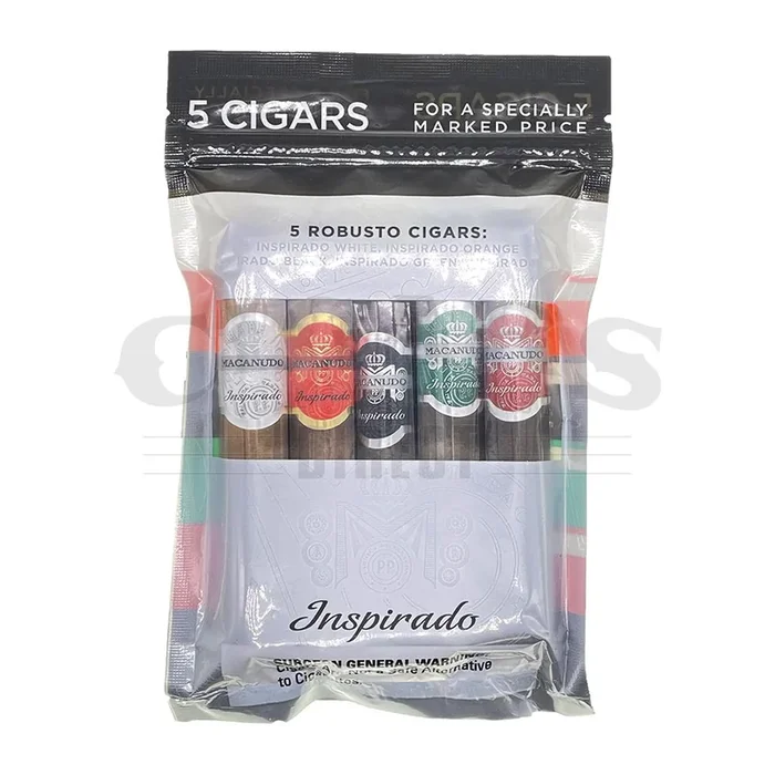 Macanudo Inspirado 5 Cigar Sampler Pack