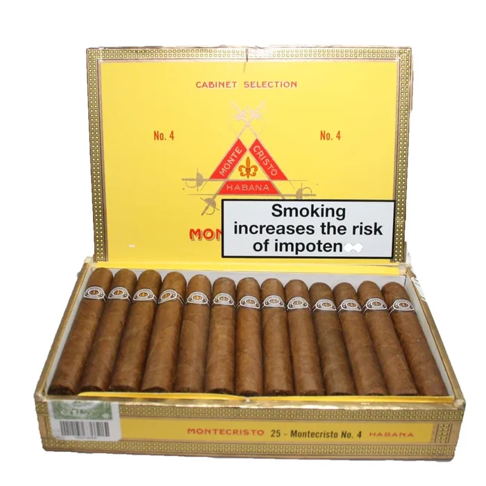 Montecristo -No. 4 – Box of 25 Cigars
