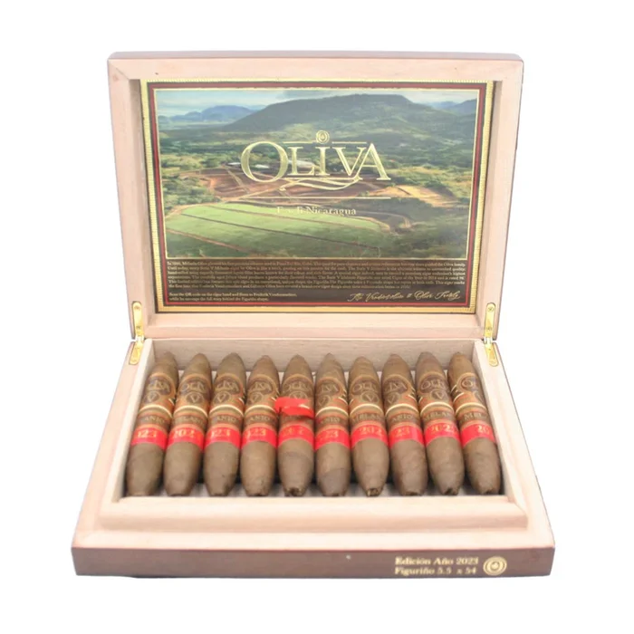 Oliva – Serie V Melanio Edici??n A??o 2023 Figurino – Box of 10 Cigars
