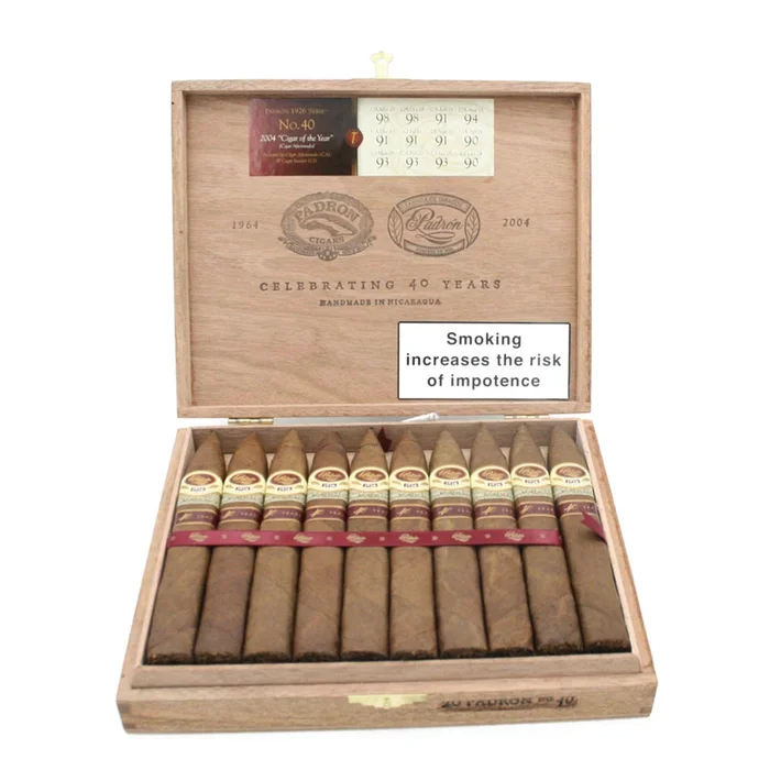 Padron – 40th Anniversary Natural Torpedo – Box of 20 Cigars