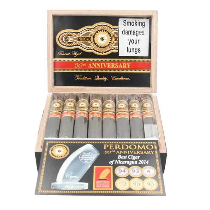 Perdomo – 20th Anniversary Maduro – Robusto – Box of 24 Cigars