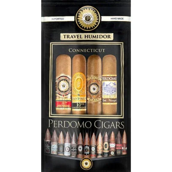 Perdomo 4-Pack Humi Sampler – Connecticut
