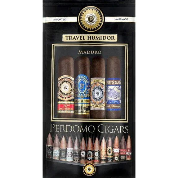 Perdomo 4-Pack Humi Sampler – Maduro