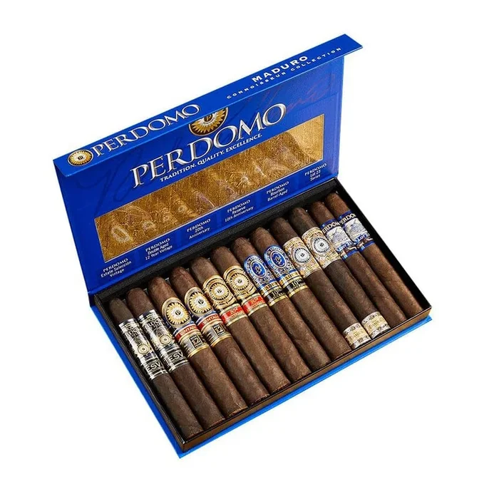 Perdomo Connoisseur Collection Maduro Sampler of 12