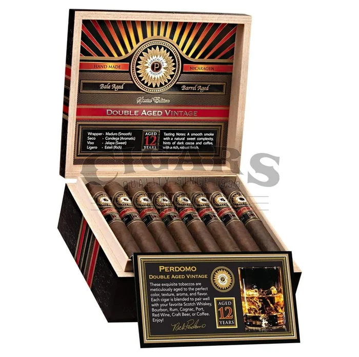 Perdomo Double Aged 12 Year Vintage Maduro Churchill