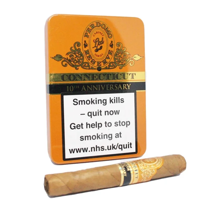 Perdomo – Reserve 10th Anniversary Connecticut – Purito – Tin of 5 Cigars