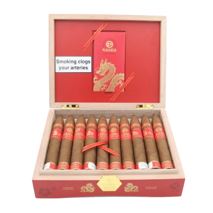 Plasencia – Year of the Dragon Limited Edition 2024 – Box of 10 Cigars