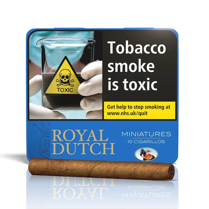 Ritmeester – Royal Dutch – Minatures Blue – Tin of 10 Cigars