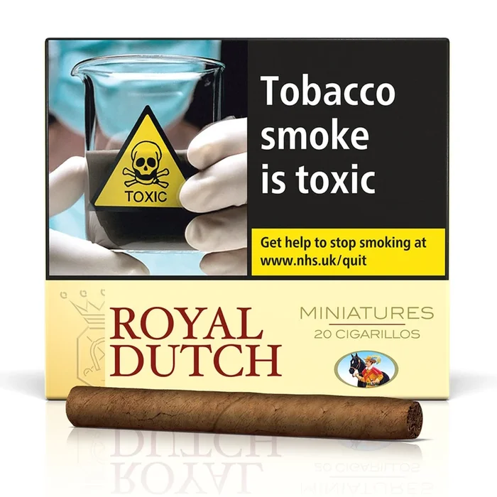 Ritmeester – Royal Dutch – Minatures Yellow – Pack of 20 Cigars