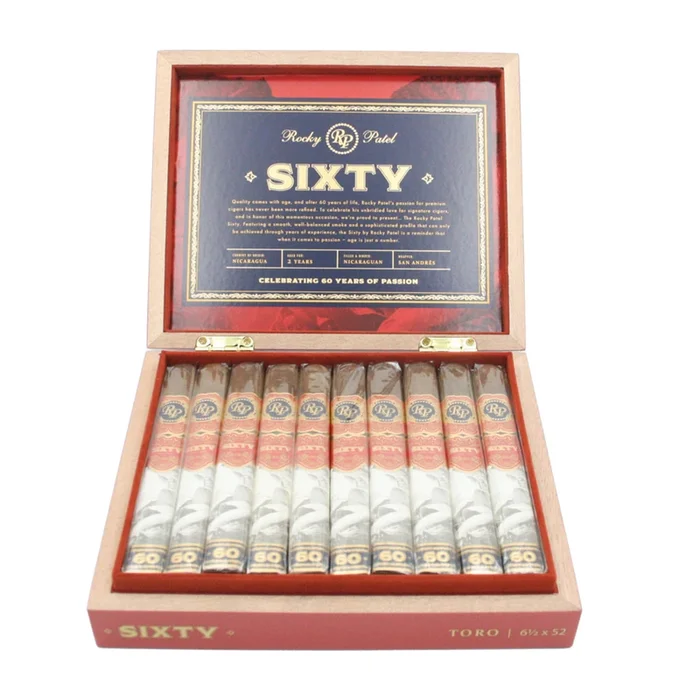 Rocky Patel – Sixty – Toro – Box of 20 Cigars