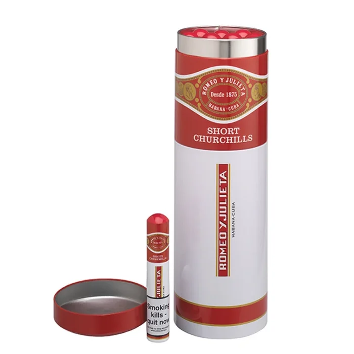 Romeo y Julieta – Short Churchill XL – 12 Tubed Cigars