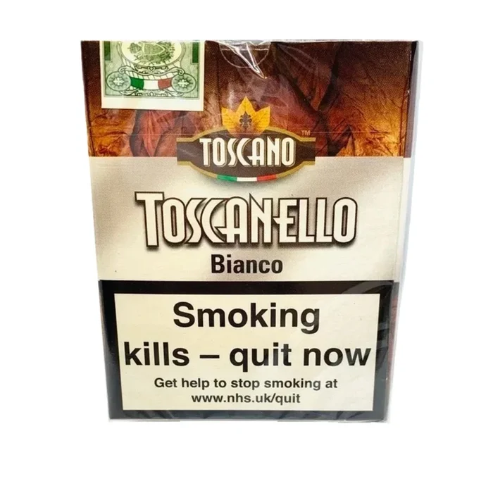Toscano – Toscanello Bianco – Italian Cigars – Pack of 5