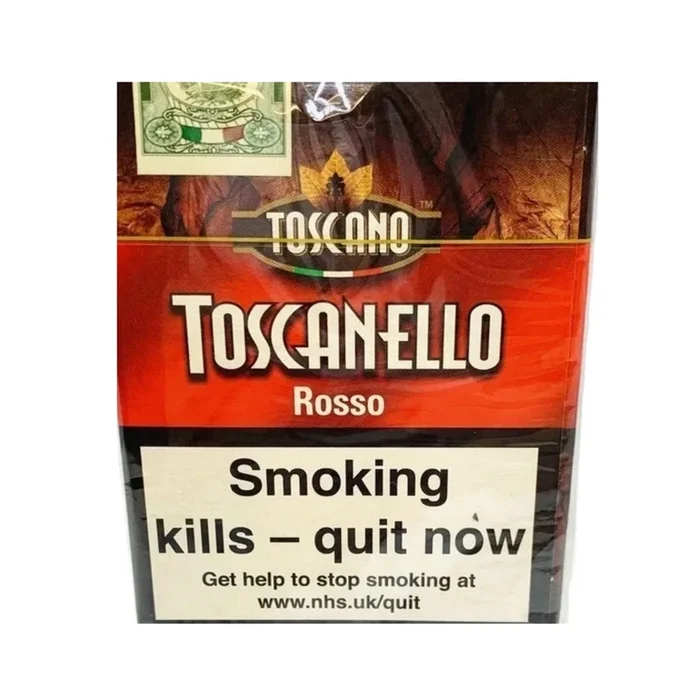 Toscano – Toscanello Rosso – Italian Cigars – Pack of 5