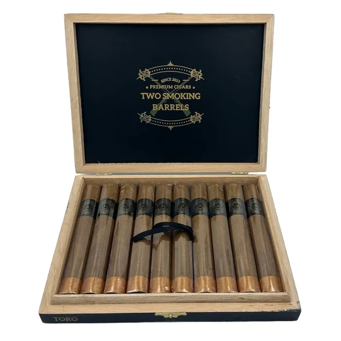 Two Smoking Barrels – Toro – Box of 10 Cigars