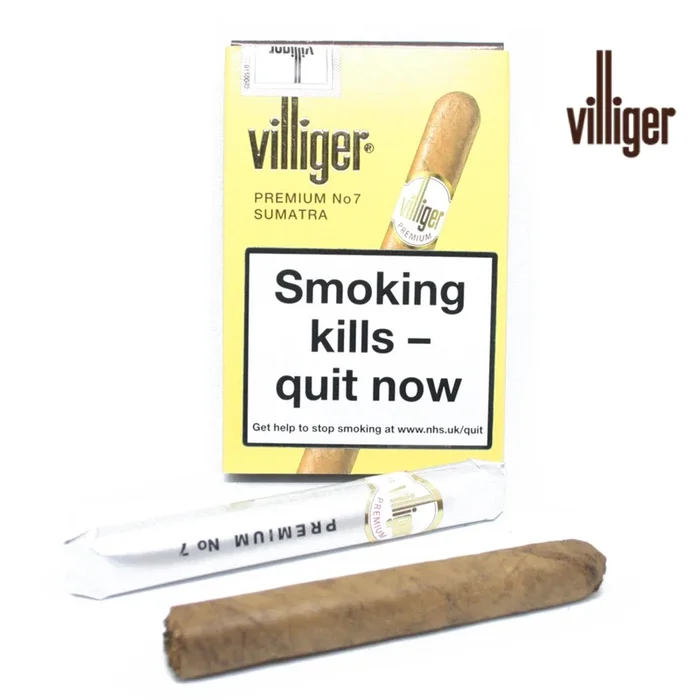 Villiger – Premium No.7 Sumatra – Pack of 5 Cigars