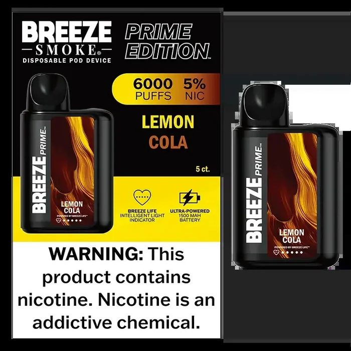 Breeze Prime – Lemon Cola