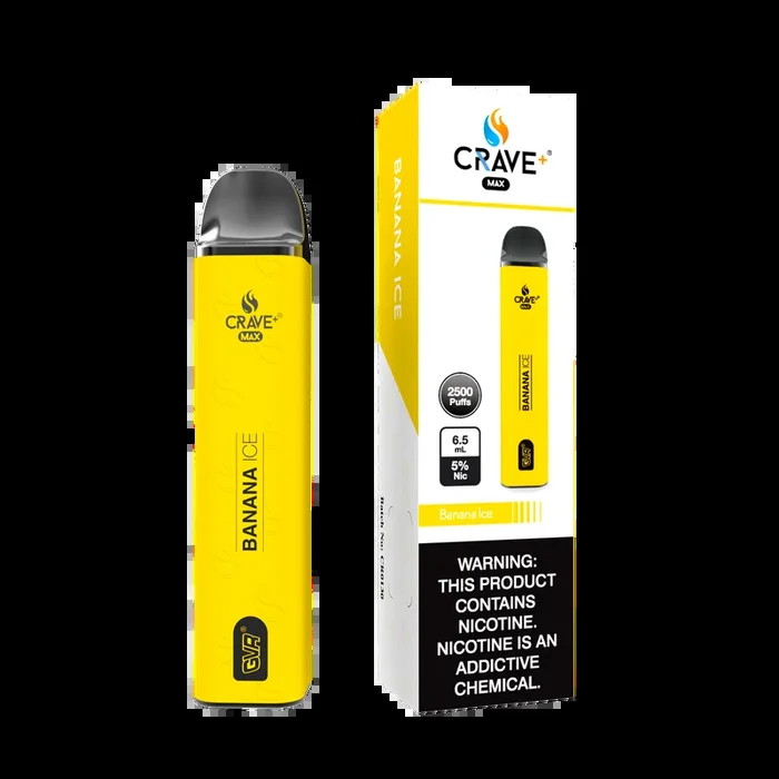 Crave Max 2500 – Banana Ice