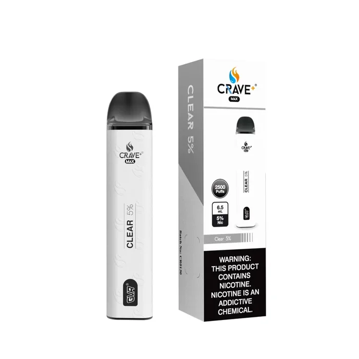 Crave Max 2500 – Clear 3%