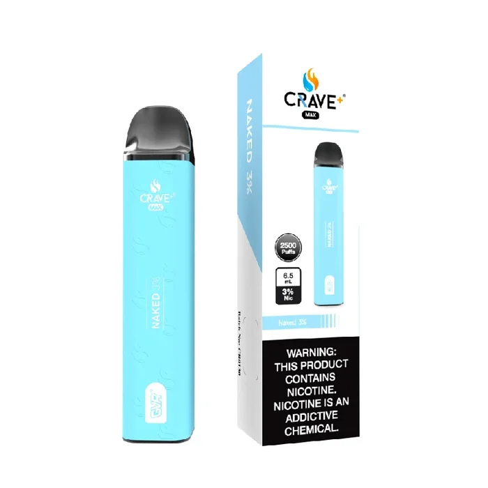 Crave Max 2500 – Naked 3%