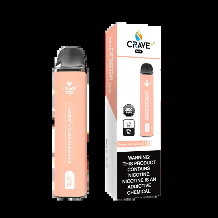 Crave Max 2500 – Pineapple Peach Lemon Ice