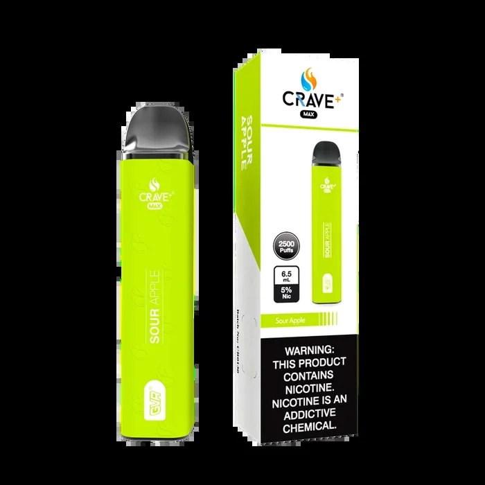 Crave Max 2500 – Sour Apple