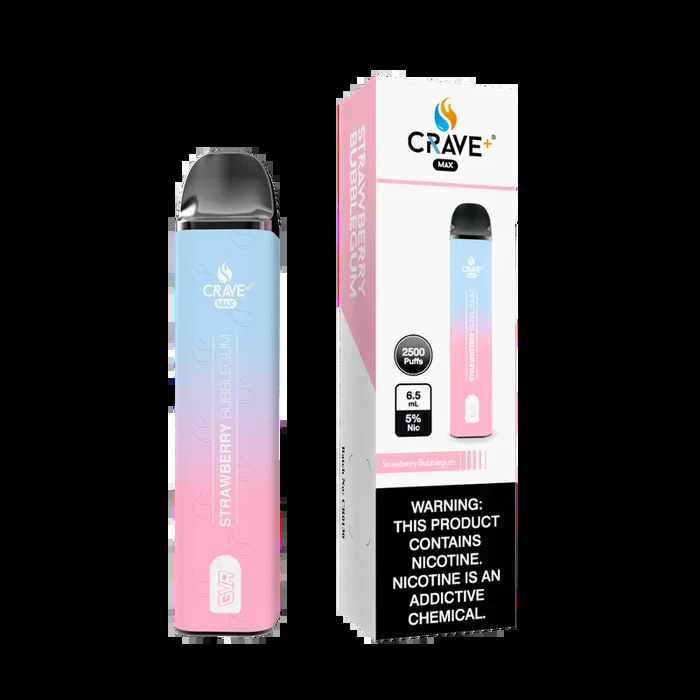 Crave Max 2500 – Strawberry Bubblegum