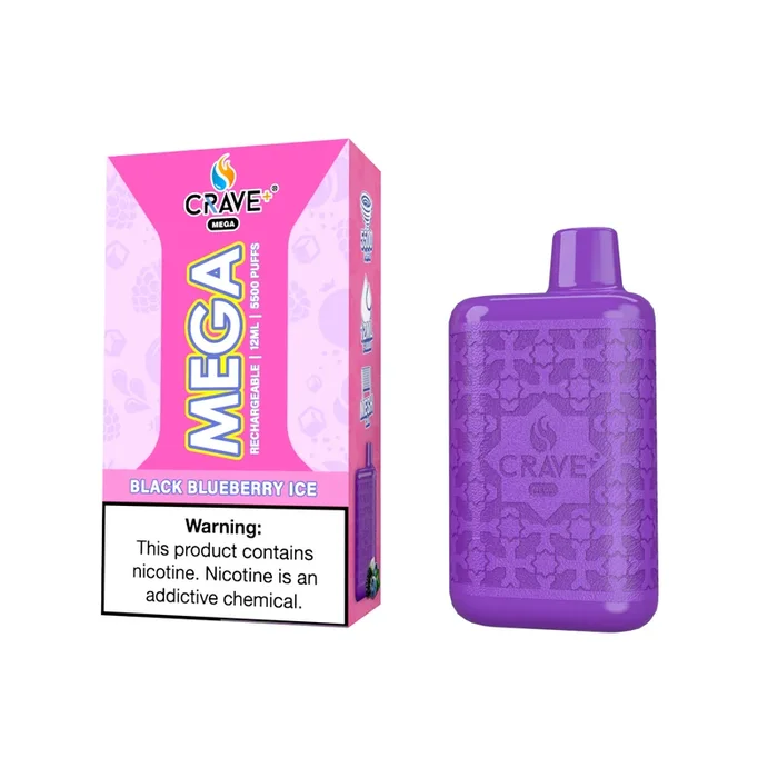 CRAVE Mega – Black Blueberry Ice