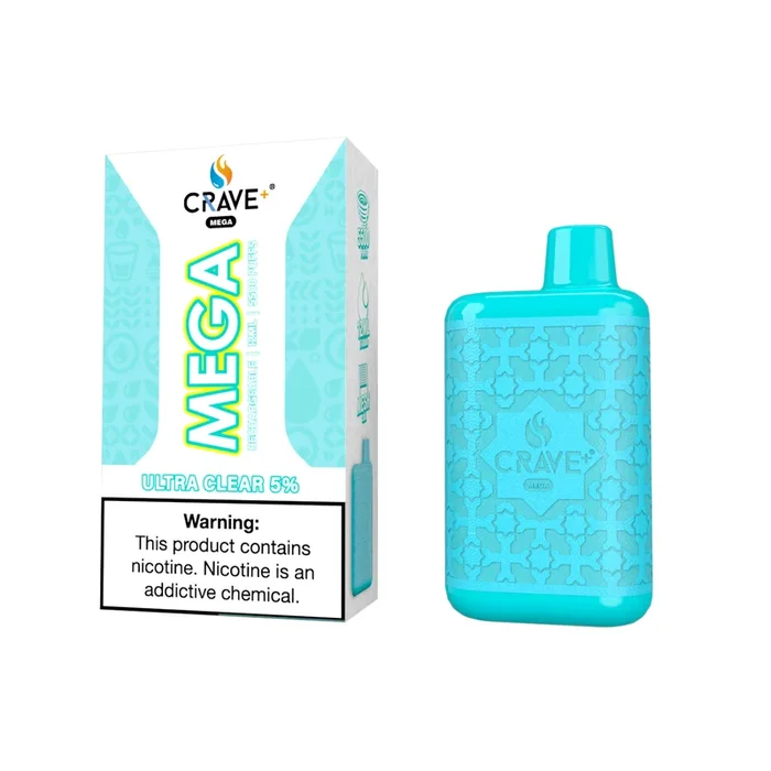 CRAVE Mega – Ultra Clear 5%