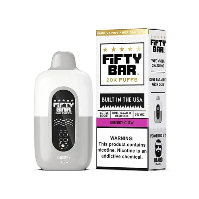 Fifty Bar V2 – Kiberry Chew