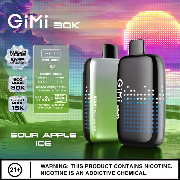 GIMI 30k – Sour Apple Ice