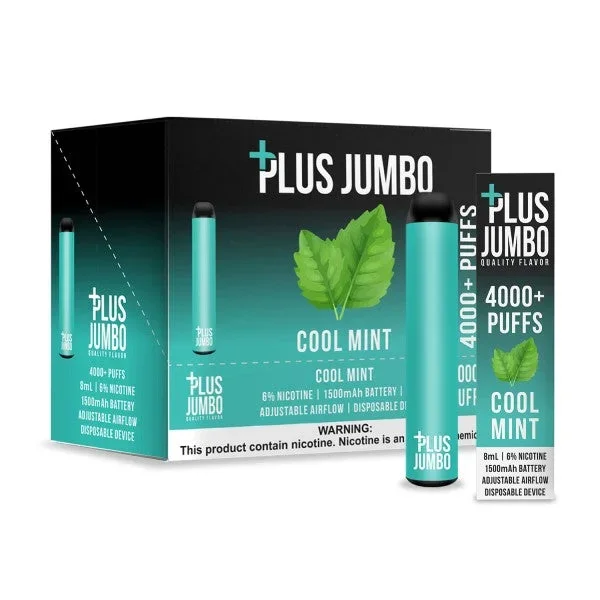 Plus Jumbo Disposable Device – Cool Mint