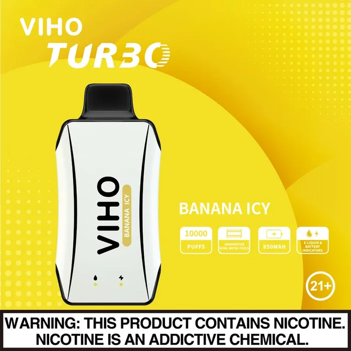 VIHO Turbo 10k – Banana Icy