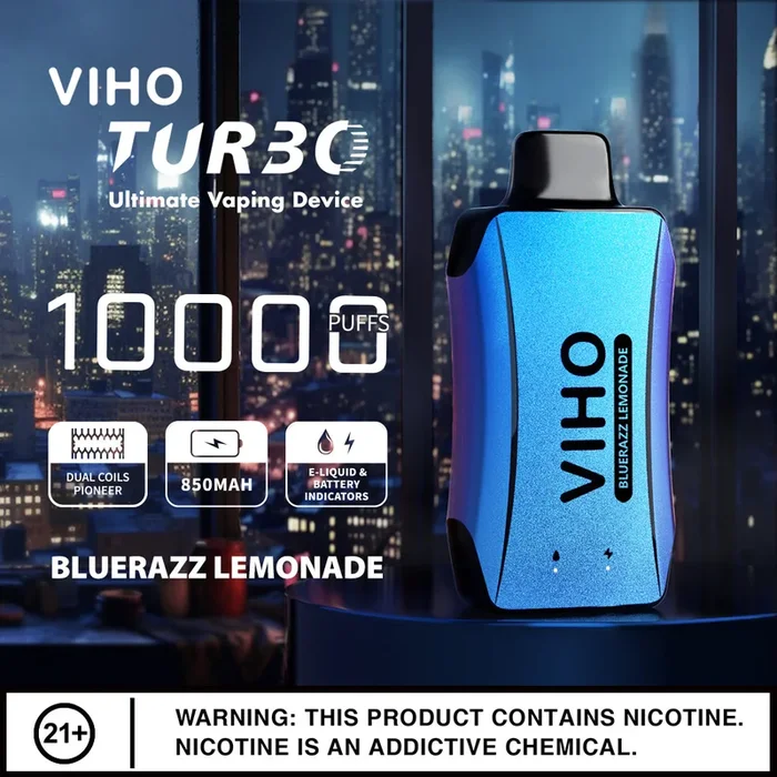 VIHO Turbo 10k – Blue Razz Lemonade
