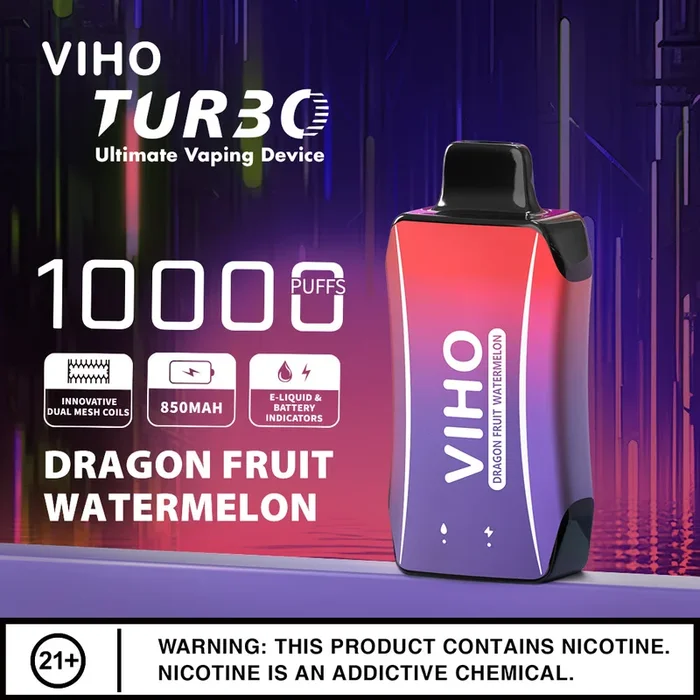 VIHO Turbo 10k – Dragon Fruit Watermelon