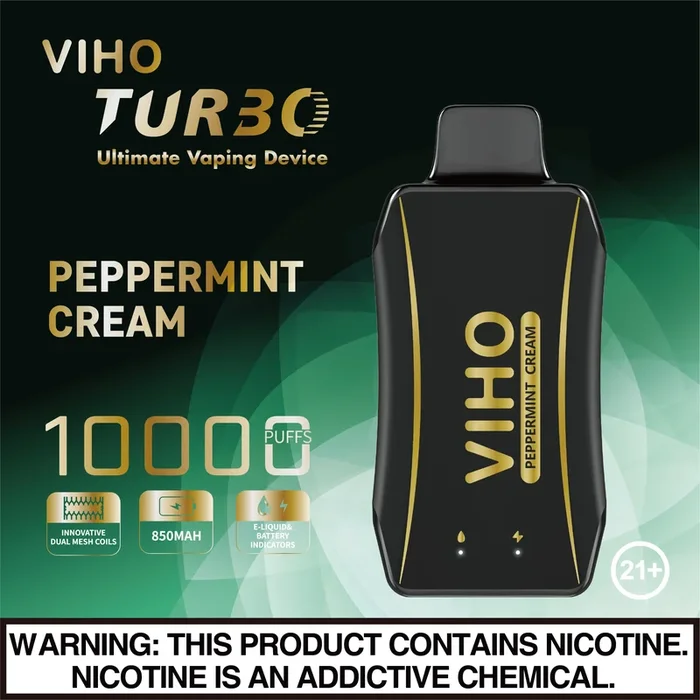 VIHO Turbo 10k – Peppermint Cream