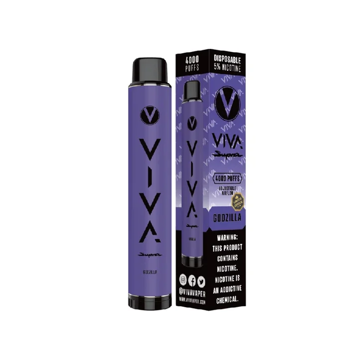VIVA SUPRA – Godzilla (Blueberry Raspberry) | 4000 Puffs