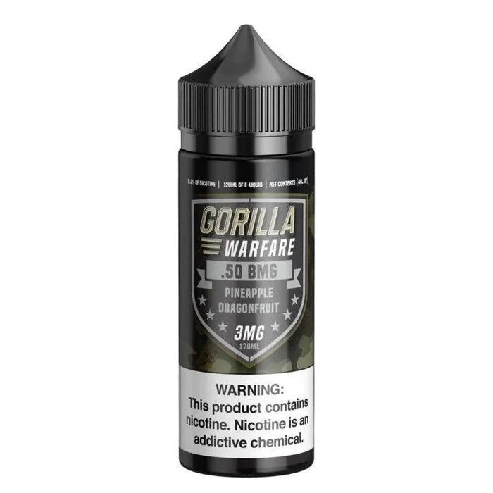 .50 BMG -Pineapple Dragonfruit- Gorilla Warfare 120mL